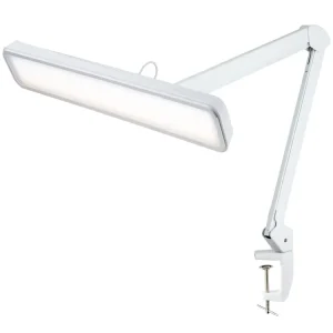 30W Professional Eye Caring Table Lamps Dimmable Office Workbench Lamp Portable Folding Working Lamp