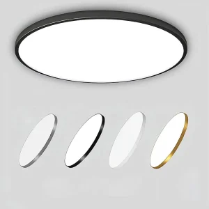 30W Ultra-Thin Acrylic LED Ceiling Light for Bedroom, Living Room, and Bathroom