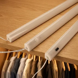 30cm Aluminum Profile LED Strip Cabinet Light with PC Shade for Kitchen and Bedroom