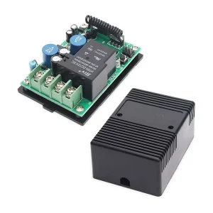 315/433MHz Wireless RF 230V AC Remote Control Switch for Light, Water Pump, Motor, and Garage Door