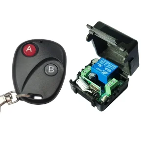 315/433MHz Wireless RF Remote Control Switch, 24V, for Automatic and Garage Door Openers