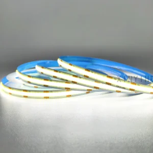 320 LED 8mm COB LED Strip, 5V Flexible Recessed Silicone Tube, IP20 Dimmable with Manual Button