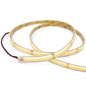 320 LEDs High-Density COB LED Light Strip Silicone Tube Waterproof IP68 DC12V 24V Warm Natural Cool White 10mm PCB