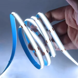 320 LEDs/m 24V COB LED Strip Light, IP20, Dotless Flexible Linear Tape for Indoor Cove and Ceiling Lighting
