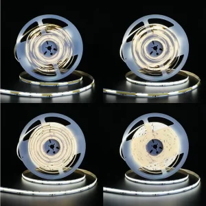 360 LEDs/m 11W/m 10mm PCB COB LED Strip Light DC24V 83mm Cut Length CRI 90 Manufacturer Indoor