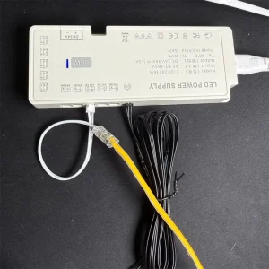 36W LED Cabinet Lighting Power Supply 24V Constant-Voltage Driver with Sensor Switch Port and Dupont Plug