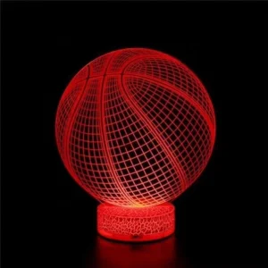 3D Bedroom LED Night Light with USB Cable