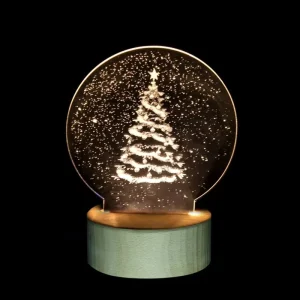 3D Black Moon Shark Duck USB Multicolor LED Night Light