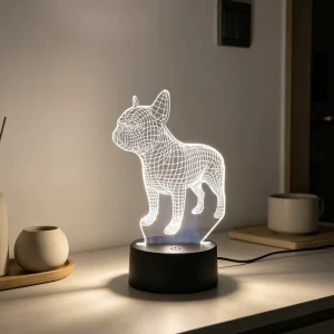 3D LED Desk Lamp Interior Decoration and Children’s 3D LED Night Light Lighting DIY Artificial Desktop Smart Night Lamp