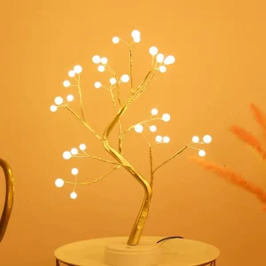 3D Lamp Tree Decor Light LED Table Lamp Self Charging Acrylic Night Light Colorful Gift Decor