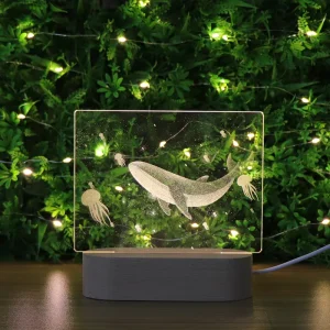 3D Table Lamp Electrical Parts LED Baby Night Light