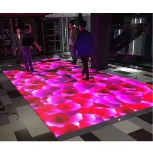 3D Waterproof Digital LED Dance Floor Lighting with Animation and Graphics Display