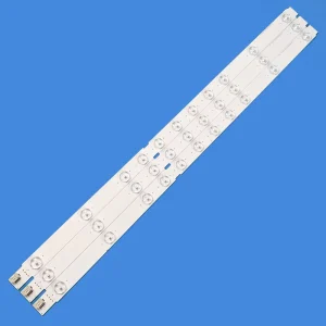 3PLS SET LED TV Backlight Strip for Thshiba 32″ 2W 3V SVT320AG0 REV0.6 130730 LED bar Light 627mm