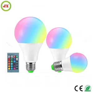 3W 10WLed Colorful Bulbs E27 Screw RGB Dimmable Bulb With Remote Control Home Lighting