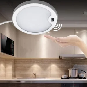 3W 12V Motion Sensor LED Puck Light for Shop Display Shelf Closet Cupboard and Kitchen