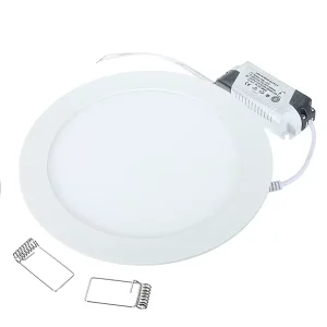3W 4W 6W 9W 12W 15W Cool White 5-Inch Round Ultra-Thin Recessed LED Ceiling Downlight Fixture Kit