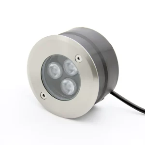 3W IP67 Waterproof Pathway Outdoor RGB Warm White Garden Floor Inground Lamp LED Underground Light