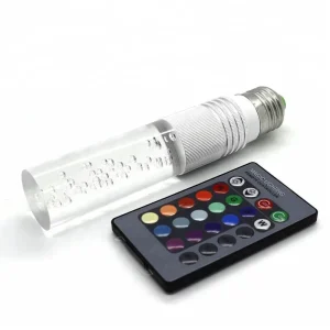 3W RGB Crystal Color Changing Led Light Bulb