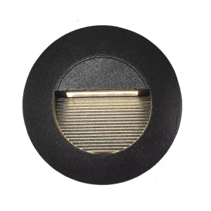 3W Round LED Wall IP65 Inground LED Stair Step Light Recessed Buried Lamp Indoor Outdoor Waterproof Staircase Step Light