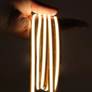 3mm 5mm COB LED Strip Light for Home Decoration Linear Lighting 5V 12V 24V 400 LEDs/m Flexible Tape
