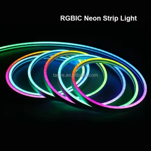 3mm/6mm Ultra-Narrow Dream Color Addressable Pixel RGB+IC IP65 Flexible LED Neon Light Strip Top/Side Emitting