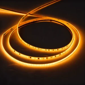 3mm Ultra Thin Pcb CCT Cob Led Strip Dc 5v 12v 24v High Density Soft Flexible Cob Led Strip Tape Light Bar for Decoration Lights