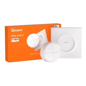 4-Button Wireless 4-Way Switch SNZB-01M Wi-Fi Smart Scene Button with Split Magnetic Design