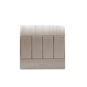4 Gang 1 Way Electric Wall Switches Smart Light Switches