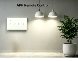 4 Gang WiFi Light Switch 146-Type Touch Button Zigbee Smart Switch Voice Control
