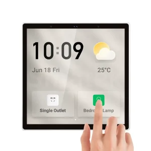 4 Inch Android Smart Home Touchscreen All-in-One Control ZGB Smart Switch Panel for Hotel Use