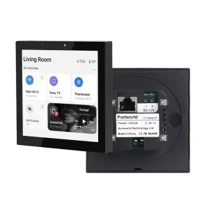 4 Inch Android WiFi Ethernet Touch Panel for Smart Home Automation with for Control and Embedded Intelligent Wall Switch