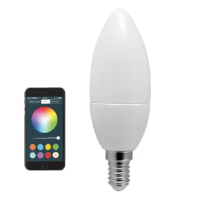 4.5W WiFi Gateway Smart LED Bulb E14 E27 B22 B15 350LM