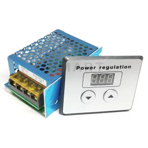 4000W 220V AC SCR Voltage Regulator Dimmer and Motor Speed Controller for Water Heaters and Small Motors
