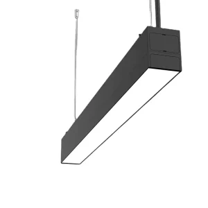 40W 4ft Linear LED Pendant Ceiling Light 80 Suspended High-Efficiency Office Lighting
