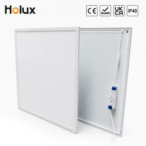 40W Ultra Thin LED Panel Light 1195x295x9mm 100lm W UGR<22 CE RoHS IP40 IES LDT Holux Office