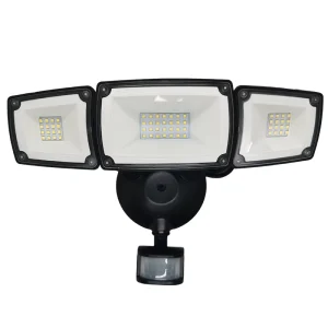 42W Remote Spotlight LED Floodlight with PIR Motion Sensor IP66 for Walkway and Garden Security