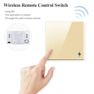 433 MHz AC 110-220V Electric Smart Wireless Wall Switch Controller