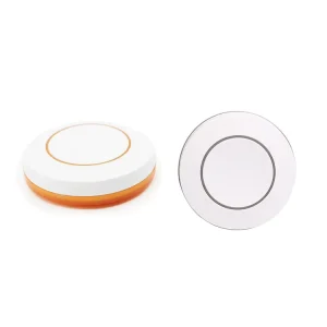 433 MHz RF Wireless Remote Control Switch Mini Round Button Panel Wall Switch for LED Lights and Fans