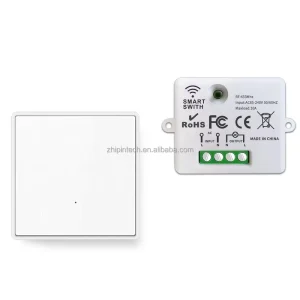 433 MHz Wireless Wall Switch AC 110V 220V Light Switch Module Remote Control for Home Lamp Fan LED Bulb