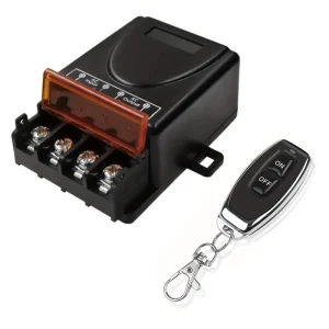 433 Wireless Remote Control Switch 110V-240V 30A IP54 Light Switch for Pumps and Ceiling Lights