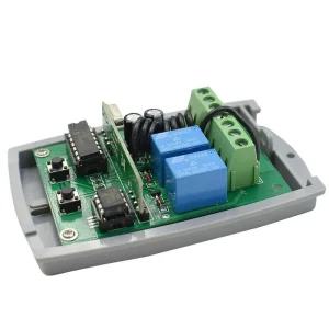 433.92MHz 2-Channel Remote Control Switch Receiver for 12-24V Motor