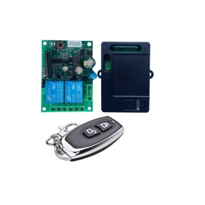 433MHz 12V/24V Wireless Remote Control Switch Transmitter and Receiver for Rolling Shutter Motors