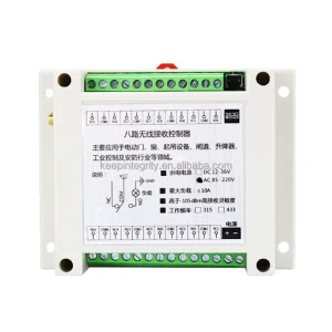 433MHz 85-220V Electric Industrial Wireless Remote Control Switch