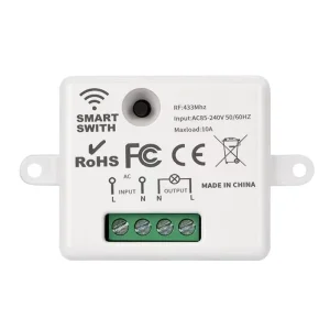 433MHz AC 110V 220V WiFi Remote Control Timing Mini DIY RF Remote Control Switch Smart Switch for Home App
