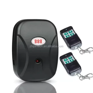 433MHz AC 220V 240V Chain Motor Wireless Remote Control Switch with Two Transmitters for Garage Roller Shutter Gate