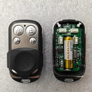 433MHz Duplicator Remote Control 4-Button Electric Garage Door Gate Remote Cloning 433.92MHz Transmitter
