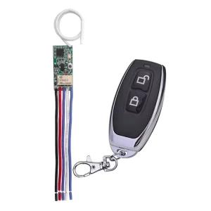 433MHz Wide-Voltage DC 3.6-18V Universal Wireless Remote Control Switch, Mini Relay Receiver