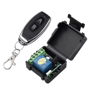 433MHz Wireless Remote Control Switch 10-50m Range 10A Max Current Forward/Reverse Motor for Rolling Shutter Door and Car