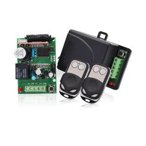 433MHz Wireless Remote Control Switch, DC 12V/24V, 1-Channel Relay Receiver Module