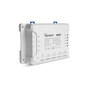 4CH Pro R3 10A 4 Gang Light Switch WiFi Smart Switch 433 MHz RF Remote WiFi Lights Switch Supports 4 Devices